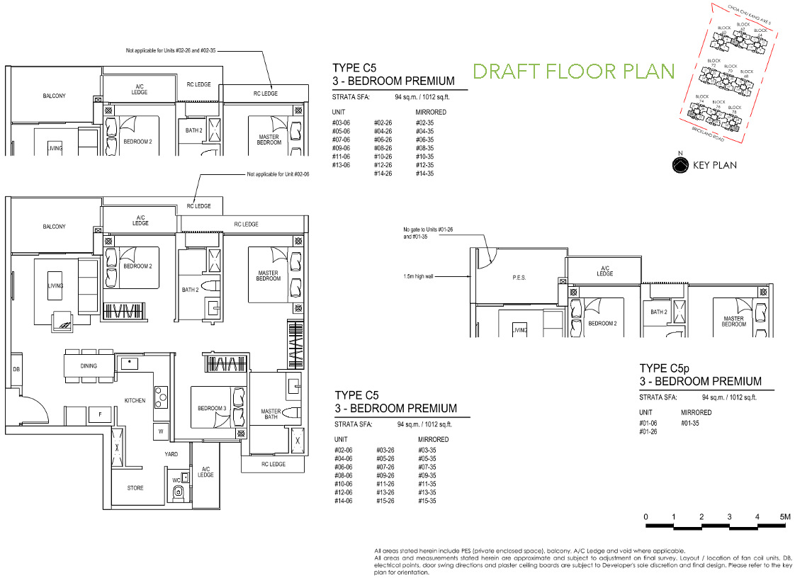 iNz EC Floor Plan 3 Bedroom Premium C5 DRAFT